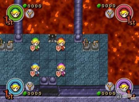 111 imgenes de The Legend of Zelda Four Sword + para GameCube