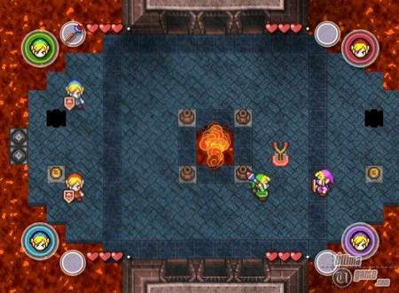 111 imgenes de The Legend of Zelda Four Sword + para GameCube
