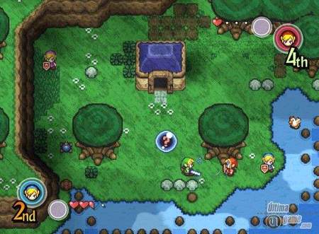 111 im�genes de The Legend of Zelda Four Sword + para GameCube