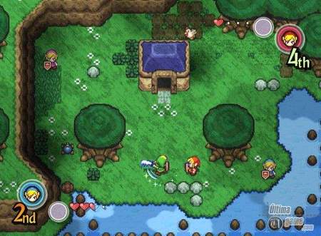 111 imgenes de The Legend of Zelda Four Sword + para GameCube