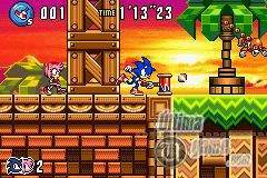 Sonic Advance 3 nos ensea sus cartas.