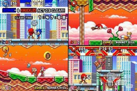 Sonic Advance 3 nos ensea sus cartas.