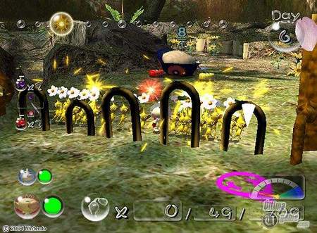 Dos nuevos videos del modo multijugador de Pikmin 2