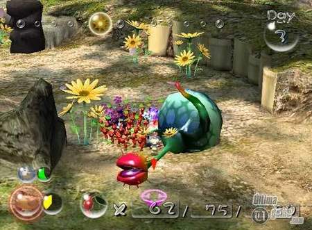 Dos nuevos videos del modo multijugador de Pikmin 2