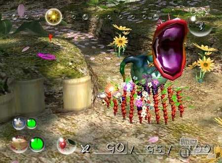 Dos nuevos videos del modo multijugador de Pikmin 2