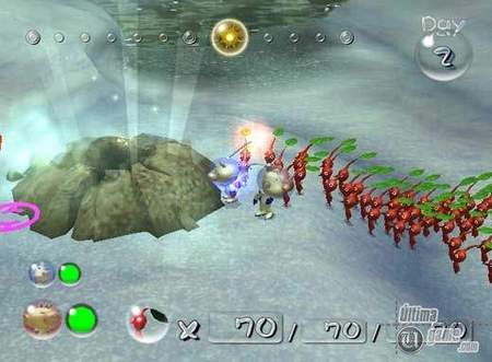 Dos nuevos videos del modo multijugador de Pikmin 2