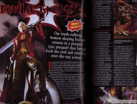 30 nuevas im�genes de Devil May Cry 3: Dante