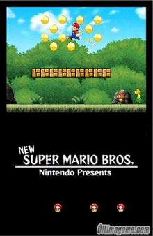 New Super Mario Bros en movimiento