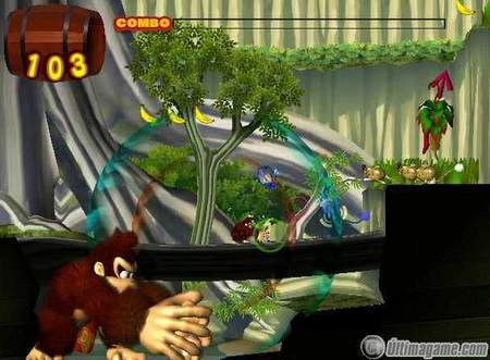 9 nuevas capturas de Donkey Kong Jungle Beat