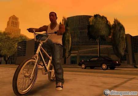 As� es la versi�n HD para Xbox 360 de Grand Theft Auto: San Andreas