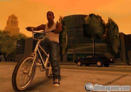 As es la versin HD para Xbox 360 de Grand Theft Auto: San Andreas
