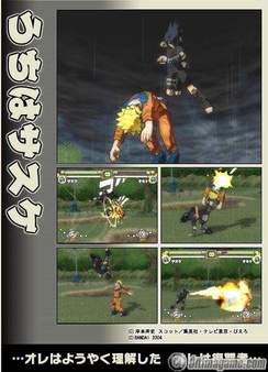 As lucha un ninja; nuevas capturas y detalles de Naruto - Ultimate Ninja 2 para PS2