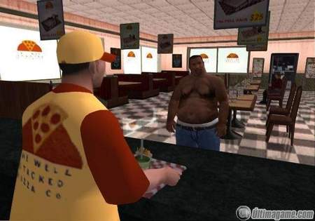 As es la versin HD para Xbox 360 de Grand Theft Auto: San Andreas