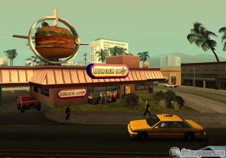 As es la versin HD para Xbox 360 de Grand Theft Auto: San Andreas