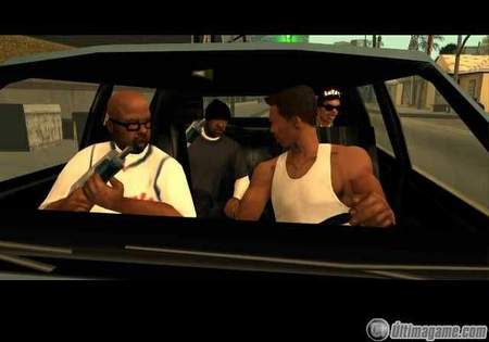 As es la versin HD para Xbox 360 de Grand Theft Auto: San Andreas