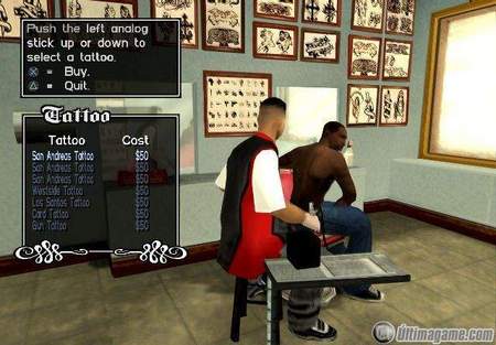 As� es la versi�n HD para Xbox 360 de Grand Theft Auto: San Andreas