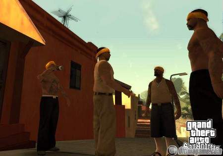 As es la versin HD para Xbox 360 de Grand Theft Auto: San Andreas