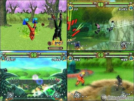 Así lucha un ninja; nuevas capturas y detalles de Naruto - Ultimate Ninja 2 para PS2