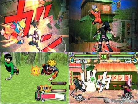 Así lucha un ninja; nuevas capturas y detalles de Naruto - Ultimate Ninja 2 para PS2
