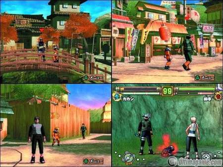 As lucha un ninja; nuevas capturas y detalles de Naruto - Ultimate Ninja 2 para PS2