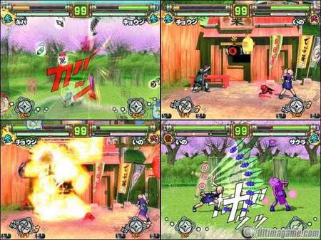 As lucha un ninja; nuevas capturas y detalles de Naruto - Ultimate Ninja 2 para PS2