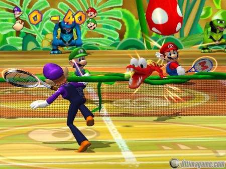 68 nuevas capturas de Mario Power Tennis para GameCube