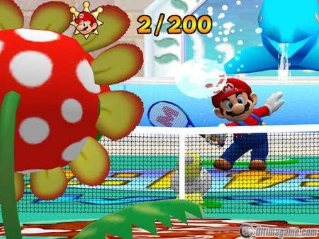 68 nuevas capturas de Mario Power Tennis para GameCube