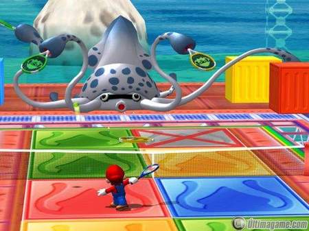 68 nuevas capturas de Mario Power Tennis para GameCube