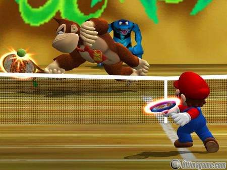 68 nuevas capturas de Mario Power Tennis para GameCube