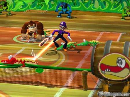 68 nuevas capturas de Mario Power Tennis para GameCube