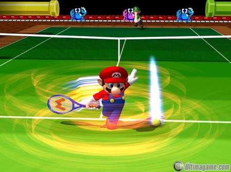 68 nuevas capturas de Mario Power Tennis para GameCube