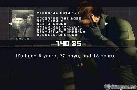Ya tenemos fecha definitiva de salida para Metal Gear Solid 3: Snake Eater
