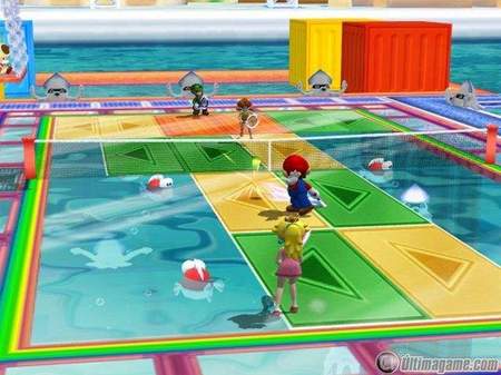 68 nuevas capturas de Mario Power Tennis para GameCube