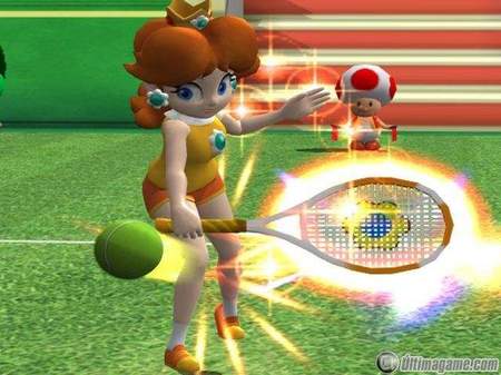 68 nuevas capturas de Mario Power Tennis para GameCube