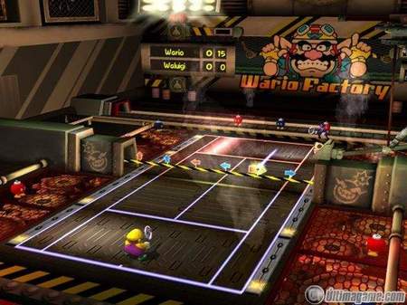 68 nuevas capturas de Mario Power Tennis para GameCube