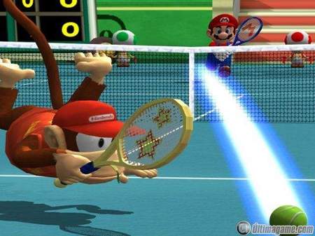 68 nuevas capturas de Mario Power Tennis para GameCube