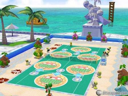 68 nuevas capturas de Mario Power Tennis para GameCube