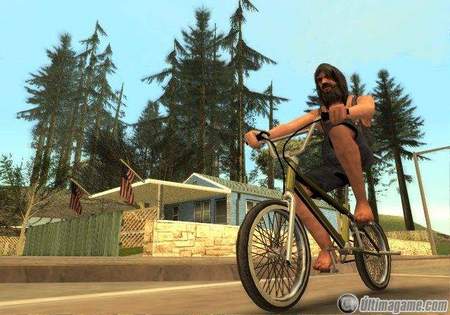 As es la versin HD para Xbox 360 de Grand Theft Auto: San Andreas