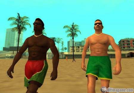 As� es la versi�n HD para Xbox 360 de Grand Theft Auto: San Andreas