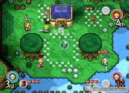 111 imgenes de The Legend of Zelda Four Sword + para GameCube