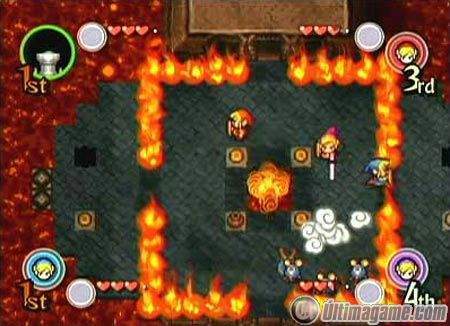 111 imgenes de The Legend of Zelda Four Sword + para GameCube