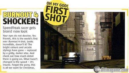 La versi�n para Xbox 360 de Burnout Revenge, tendr� contenidos extras