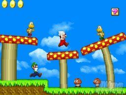 New Super Mario Bros en movimiento