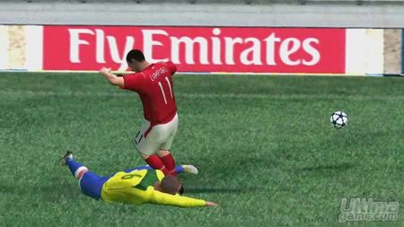 Primer video en movimiento de la versin Xbox 360 de FIFA 06