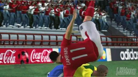 Primer video en movimiento de la versin Xbox 360 de FIFA 06
