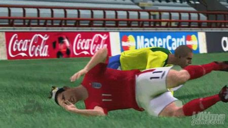 Primer video en movimiento de la versin Xbox 360 de FIFA 06
