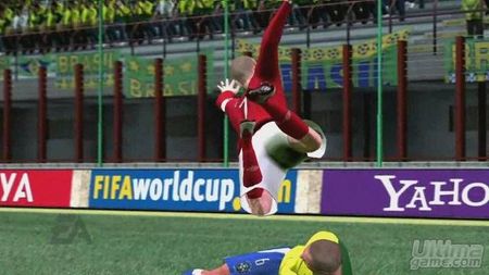 Primer video en movimiento de la versin Xbox 360 de FIFA 06