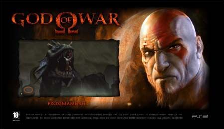 Abierta la pgina web oficial espaola de God of War