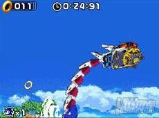 Nuevas imgenes de Sonic Rush presentadas en este TGS