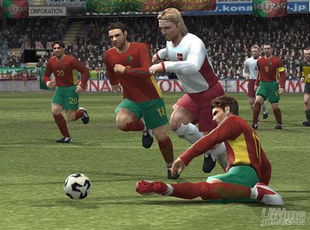 8 nuevas imgenes de la versin PlayStation Portable de Pro Evolution Soccer 5